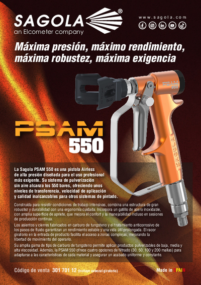 Pistola Airless 550