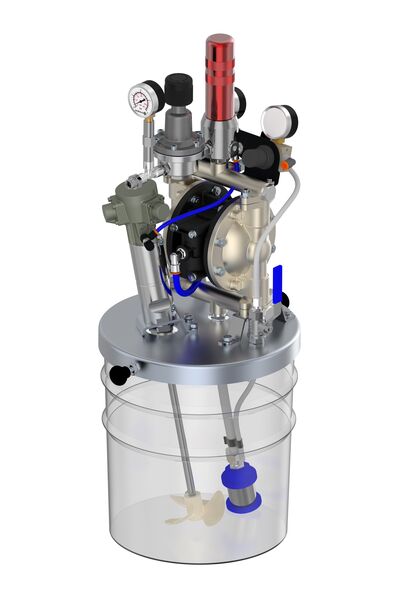 5 Gal Drum Lid Kit DM 1/400
