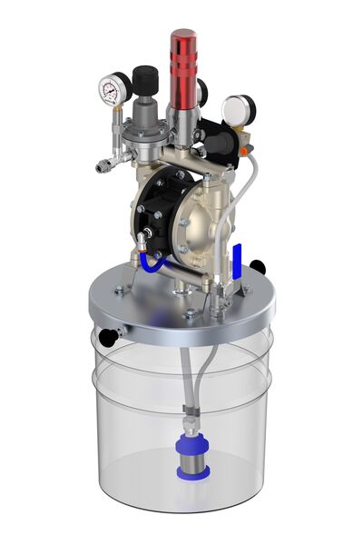 5 Gal Drum Lid Kit DM 1/400