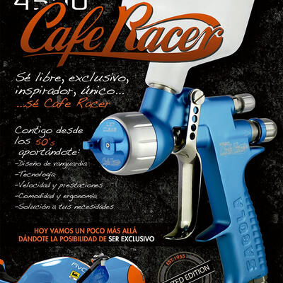 Éxito de aceptación de la serie limitada 4500 CAFÉ RACER