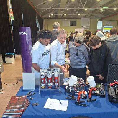 Sagola in the classroom: hands-on training in Burgos and SagolaSPRAY™ at PFITech