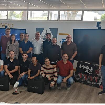 Les cabines de pulvérisation virtuelles SagolaSPRAY™ stimulent la formation professionnelle dans les îles Canaries